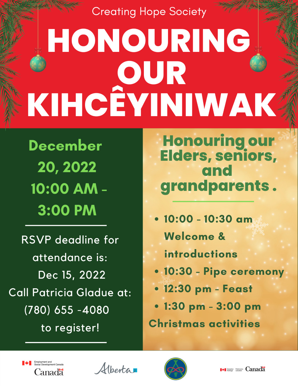 Honouring Our Kihceyiniwak thumbnail HONOURING OUR KIHCEYINIW Dec 2