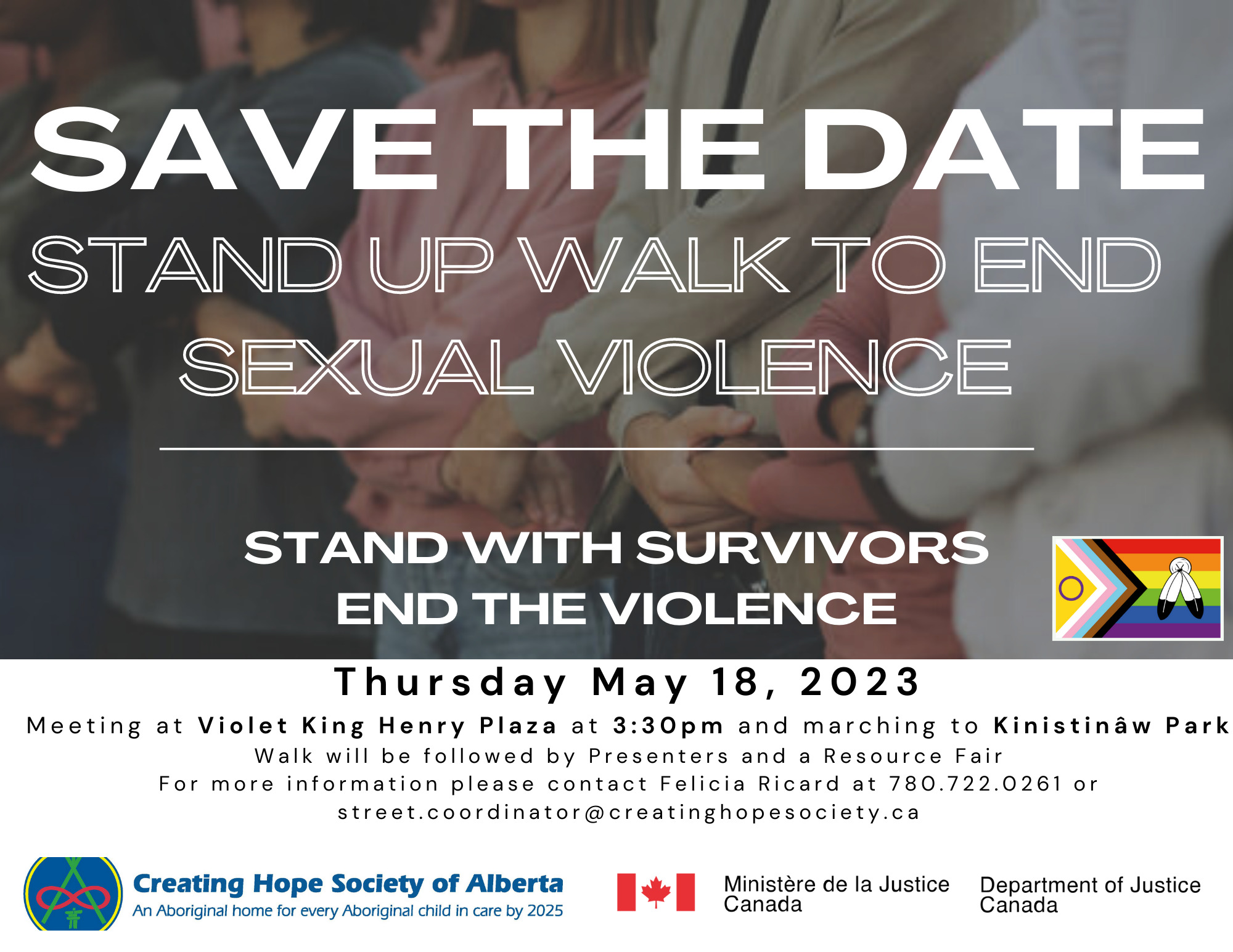 Stand Up Walk To End Sexual Violence Save the date Invoice 11 8
